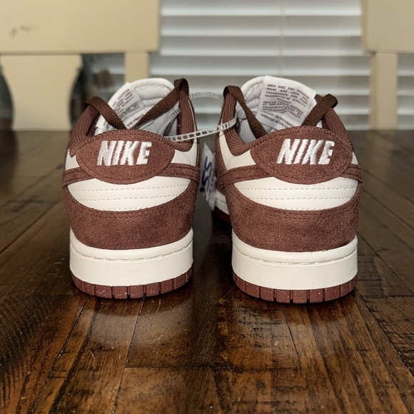 Nike Dunks Sepia reddish Brown and White Sneakers NWT size 8 wmns - Picture 8 of 16